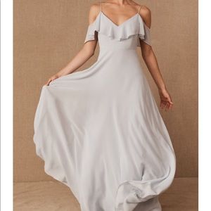 NWT Jenny Yoo Mila Convertible Dress Whisper Blue